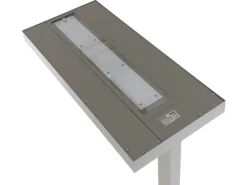 office focus Bürostehleuchte LED 80 W, Grau