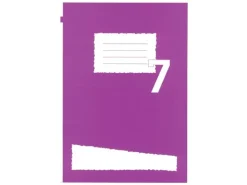 office focus Schulheft A4, Blanko, Violett, 10 Stück