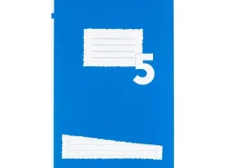office focus Schulheft A4, Liniert, Blau, 10 Stück