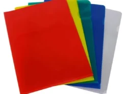office focus Sichtmappen Office Focus A4 glatt Rot, 100 Stück