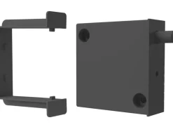 OK-LINE Türkontaktschalter Piezo, Schwarz, 12/24 V
