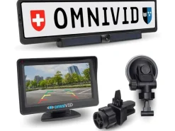 omniVID Rückfahrkamerasystem Solar4 Premium, 4.3 Zoll