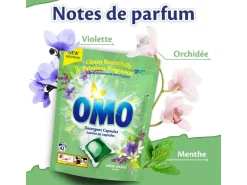 Omo Waschmittel Kapseln Blumenweiss Orchideen 42 Stück