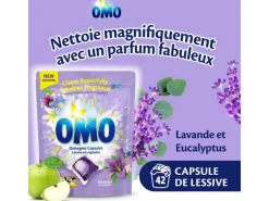 Omo Waschmittel Kapseln Lavendel 42 Stück