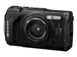 OM-System Fotokamera TG-7 Schwarz