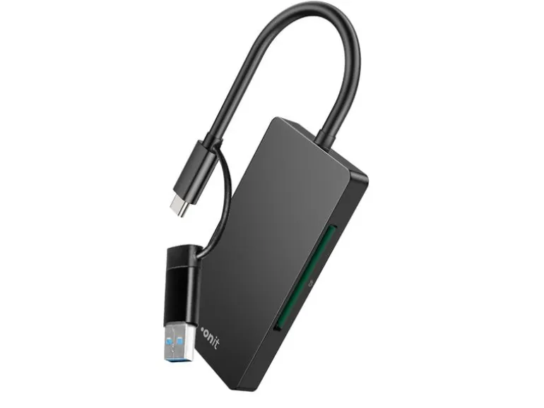 onit Card Reader Extern USB-C/A 3-in-1