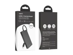onit Card Reader Extern USB-C 3-in-1
