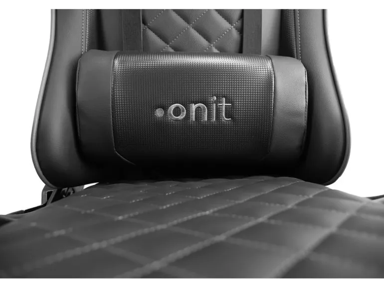 onit Gaming-Stuhl Deepblack Schwarz