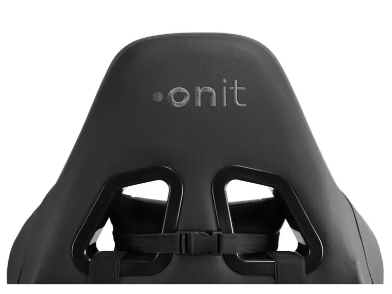onit Gaming-Stuhl Deepblack Schwarz