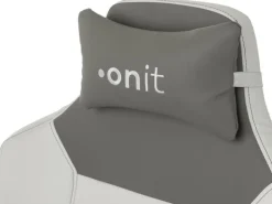 onit Gaming-Stuhl Weiss/Grau