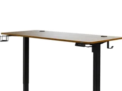 onit Gaming Tisch Ergo Vintage Schwarz/Braun