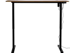 onit Gaming Tisch Ergo Vintage Schwarz/Braun