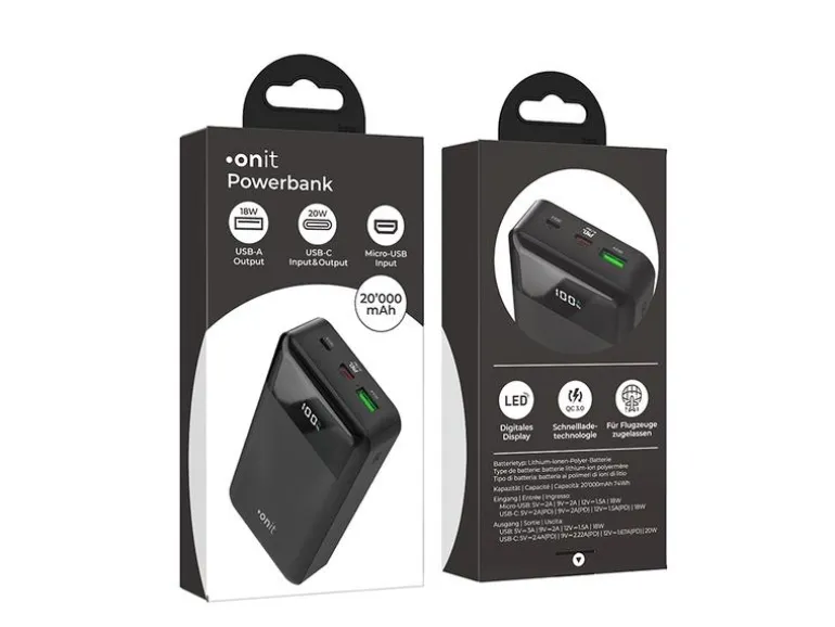 onit Powerbank 20000 mAh PD