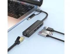 onit USB-Hub C/A – 3A1RJ45