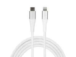 onit USB 2.0-Kabel 30 W, MFi, USB-C - Lightning, 2 m, Weiss