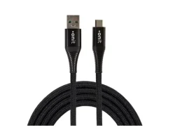 onit USB 2.0-Kabel 10 W, USB-A - Micro-USB B, 1.2 m, Schwarz