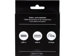 onit USB 3.1-Kabel 66 W, USB-A - USB-C, 1 m, Weiss