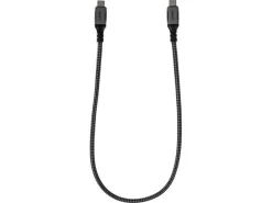 onit USB 3.1-Kabel 100 W, USB-C - USB-C, 0.5 m, Schwarz/Grau
