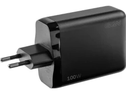 onit USB-Wandladegerät Quad 3C1A 100 W GaN Schwarz