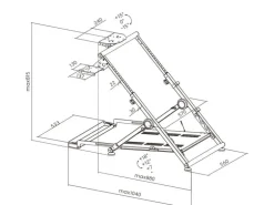 Oplite Wheel Stand GT Pro V2 Stahl Matt