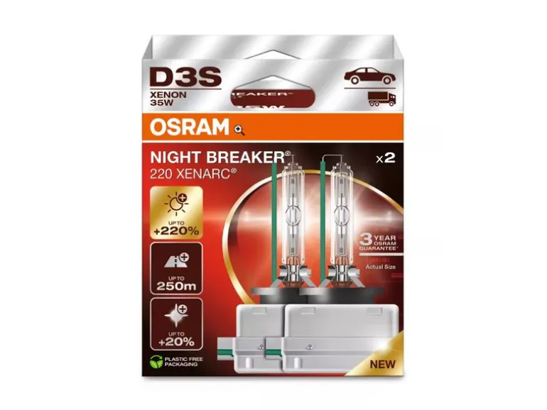 OSRAM D3S XENARC Night Breaker 220 Duobox LKW/PKW 35 W