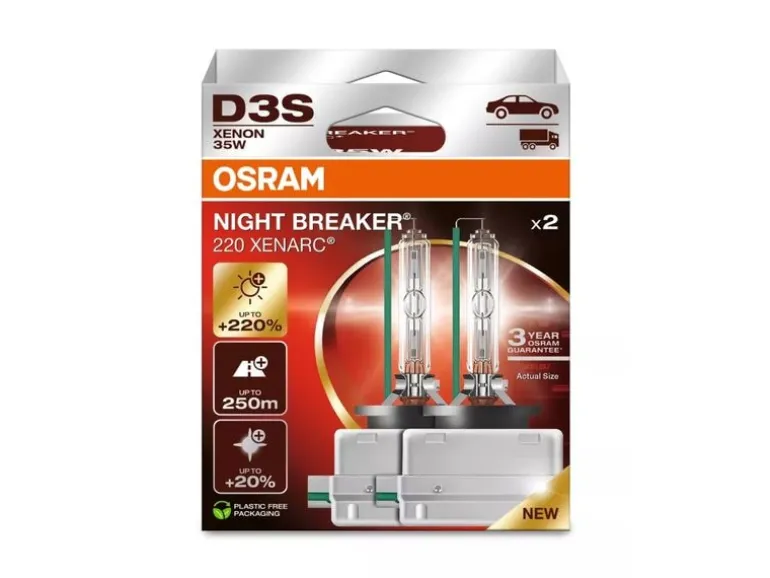 OSRAM D3S XENARC Night Breaker 220 Duobox LKW/PKW 35 W