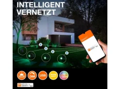 OSRAM Outdoor Gartenspot SMART+ Solar Erdspiess RGB + W