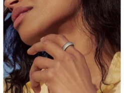 Oura Ring 5 Titan Brushed Silver Grösse 9