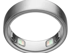 Oura Ring 5 Titan Brushed Silver Grösse 9