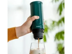 OUTIN Reisekaffeemaschine Nano Blaugrün
