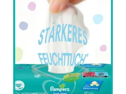 Pampers Feuchttücher Fresh Clean Aloe 15 x 80 Stk.