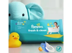 Pampers Feuchttücher Fresh Clean Aloe 15 x 80 Stk.
