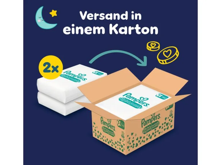 Pampers Nachtwindeln Baby Dry Night Pants Grösse 5