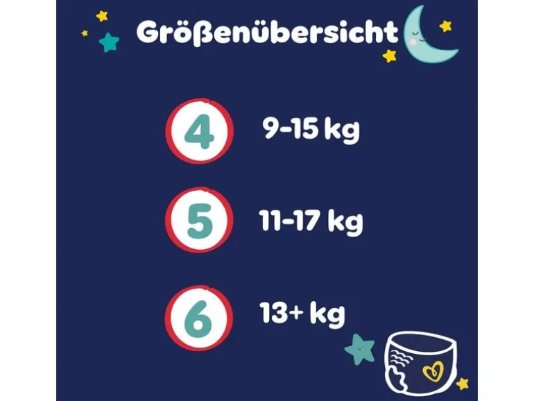 Pampers Nachtwindeln Baby Dry Night Pants Grösse 5
