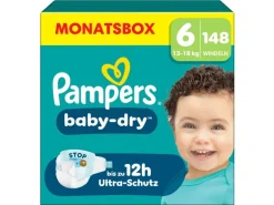 Pampers Windeln Baby Dry Extra Large Grösse 6