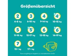 Pampers Windeln Baby Dry Extra Large Grösse 8