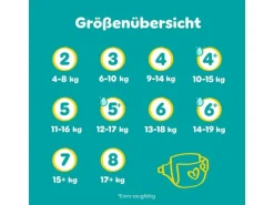 Pampers Windeln Baby Dry Extra Large Grösse 7
