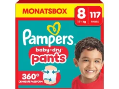 Pampers Windeln Baby Dry Pants Extra Large Grösse 8