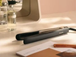 Panasonic Haarglätter nanoe Black-Champagner