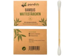 pandoo Bio-Baumwoll- und Bambusstäbchen 200 Stück
