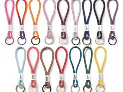 Pantone by Copenhagen Design Schlüsselanhänger Key Chain Short Nylon Dunkelgrün 18 cm