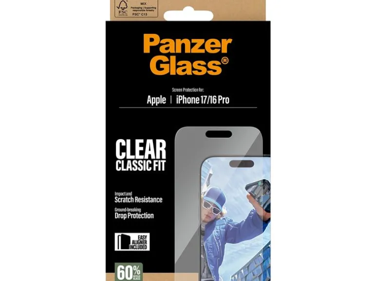 Panzerglass Displayschutz Classic Fit iPhone 17