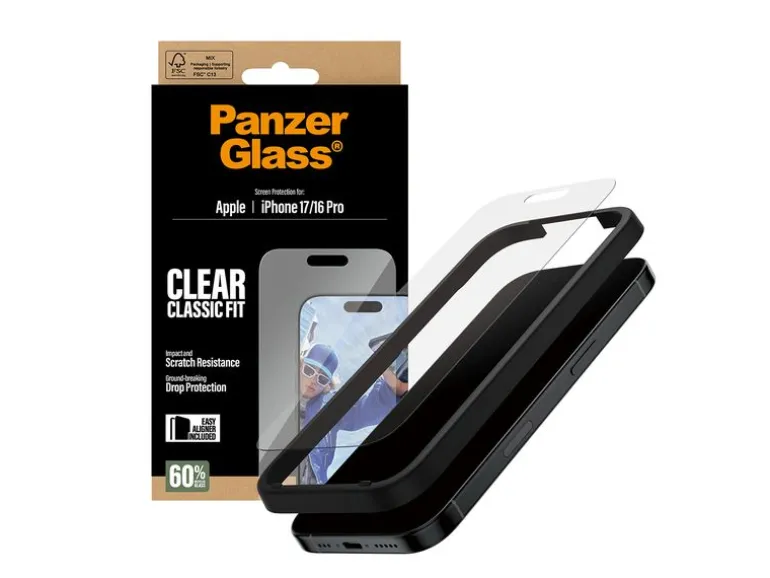 Panzerglass Displayschutz Classic Fit iPhone 17