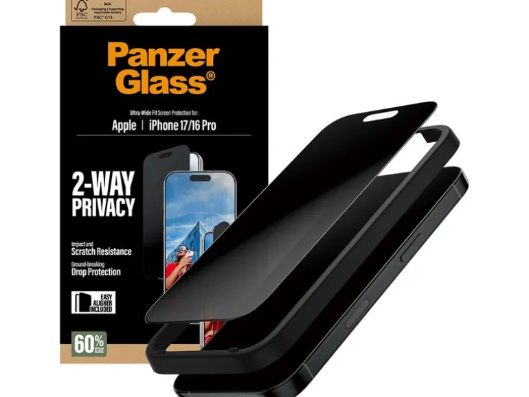 Panzerglass Displayschutz 2-Way Privacy iPhone 17
