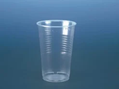 Papstar Einwegbecher 300 ml 100 Stück, Transparent