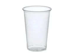 Papstar Einwegbecher 300 ml 100 Stück, Transparent