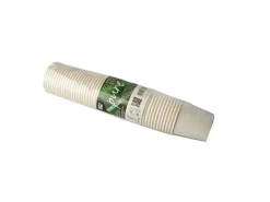 Papstar Einwegbecher Pure 100 ml, 50 Stück, Weiss