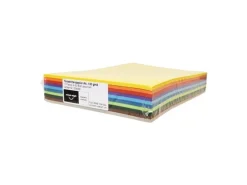 Papyrus Tonzeichenpapier A4, 130 g/m²,  300 Stück, Farbig assortiert