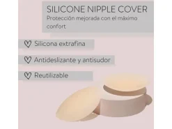 Parsa Beauty Silikon Nippel Pads helles nude 2 Stück