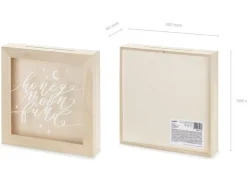Partydeco Spardose Honeymoon Fund Hochzeit